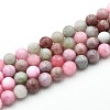 Natural Quartz Beads Strands G-N355-8mm-10-1