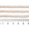 Electroplate Opaque Glass Beads Strands LS-EGLA-A035-P3mm-A05-4