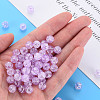 Transparent Crackle Acrylic Beads MACR-S373-66-N06-6