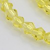 Bicone Glass Beads Strands X-EGLA-P016-4mm-11-3