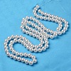 ABS Plastic Imitation Pearl Round Beads MACR-S789-6mm-01-3