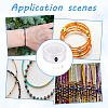 Nylon Beading Threads OCOR-WH0082-250A-7