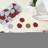 50Pcs 2 Styles Adhesive Wax Seal Stickers DIY-CP0009-10A-3
