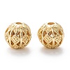 Alloy Hollow Beads X1-PALLOY-P238-06G-RS-2