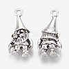Tibetan Style Alloy Pendants X-TIBEP-T052-14AS-RS-2