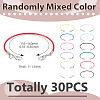 30Pcs Korean Waxed Polyester Cord Bracelet Making YC-TADJ0001-02A-3