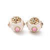 Handmade Resin Indonesia Round Beads IPDL-P005-25KCG-03-1