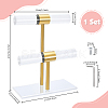 Acrylic & 
Stainless Steel T Bar Jewely Display Stands ODIS-WH0108-022-2