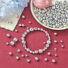 Faceted Round Plated Acrylic Beads PACR-YW0001-21-5