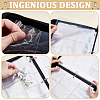 Baseball 9-Grid Leather Binder Photo Albums OFST-WH0004-059-2