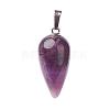 Natural Amethyst Pendants G-A167-18C-1