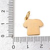 304 Stainless Steel Enamel Pendants STAS-I365-05G-02-3