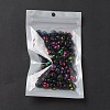 Opaque Black Acrylic Beads MACR-YW0002-80-6