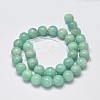 Natural Amazonite Beads Strands X-G-S333-6mm-022-2