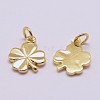 Brass Charms X-KK-G302-09G-NR-1