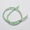 Natural Malaysia Jade Beads Strands G-A146-6mm-B05-2
