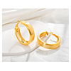 Brass Ring Hoop Earrings for Women LS-EJEW-A121-17B-G-1