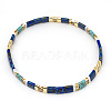 Bohemian Glass Seed Beaded Stretch Bracelets JM4508-51-1