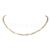 4MM 304 Stainless Steel Cable Chain Necklaces for Women NJEW-JN05597-2