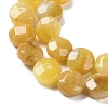 Natural Topaz Jade Beads Strands G-K357-B05-01-4