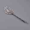 Hair Accessories Iron Hair Bobby Pin Findings IFIN-L035-02P-2