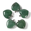 Natural Green Aventurine Pendants GG-CBAA0EE-04P-04-1