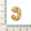 Rack Plating Brass Micro Pave Cubic Zirconia Pendants KK-Q790-01C-G-3