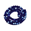 Transparent Glass Beads Strands EGLA-A044-T6mm-MB06-3