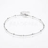 Tarnish Resistant 304 Stainless Steel Anklets LS-AJEW-H013-06P-1