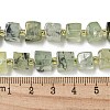 Natural Prehnite Beads Strands G-G053-B12-01C-5