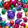 Christmas Aluminum Bell Charms FIND-LS0001-08-4