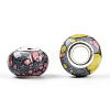 Opaque Resin European Beads RPDL-T003-09J-1
