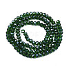 Electroplate Glass Beads Strands EGLA-A044-T2mm-B24-2
