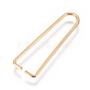 PVD Vacuum Plating 304 Stainless Steel Ice Pick Pinch Bails LS-X-STAS-K189-A05-S-1