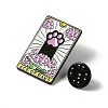 Ace of Paws Tarot Card with Cat Enamel Pins JEWB-G027-01A-2