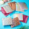 20Pcs 4 Colors Double-faced Laser Bubble Packaging Bags AJEW-TA0001-87-6
