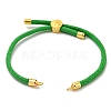 Nylon Cords Bracelet Makings Fit for Connector Charms AJEW-P116-01G-17-1