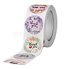 Self-Adhesive Paper Thank You Roll Stickers PAAG-PW0001-154-2