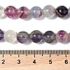 Natural Purple Fluorite Beads Strands G-G184-A01-01-5