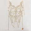 Alloy Crystal Rhinestone Teardrop Multi Layer Body Chains for Night Club FS-WGD641A-01-2