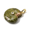Natural & Synthetic Mixed Stone Carved Pendants G-C282-01-3
