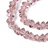 Transparent Glass Beads Strands GLAA-N018-4mm-25-4