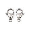 Tarnish Resistant 304 Stainless Steel Lobster Claw Clasps X-STAS-AB16-4