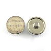 Brass Jewelry Snap Buttons GLAA-Q030-11-1