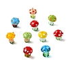 10Pcs 10 Colors Handmade Lampwork Beads LAMP-CJ0002-81-8