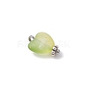 8Pcs Transparent Acrylic Pendants PALLOY-JF04341-01-4