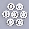 Natural Freshwater Shell Links Connectors X-SHEL-S276-120O-1