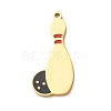 304 Stainless Steel with Black Enamel Pendants SA-CBA061A-01G-1