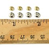 100Pcs CCB Plastic Spacer Beads CCB-FS0001-08A-3