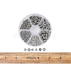 Tibetan Style Alloy Spacer Beads PALLOY-BT0002-01-7